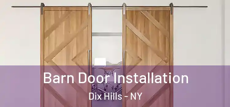 Barn Door Installation Dix Hills - NY